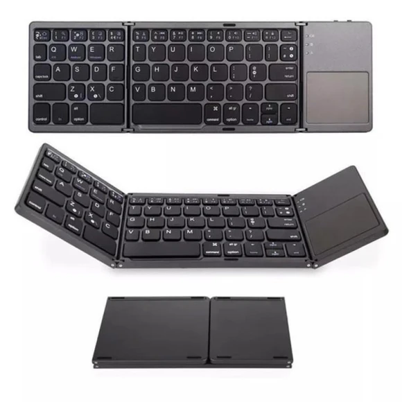 Compact Wireless Bluetooth Keyboard with Touch Panel — Keyboards, Computer boost