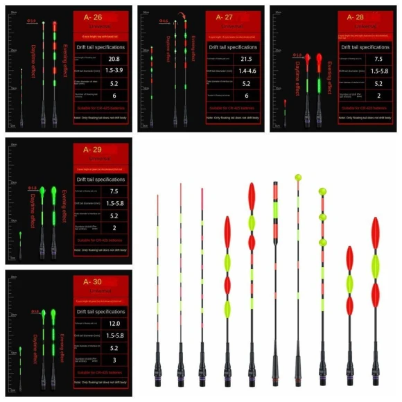 Glowing Smart Fishing Float — Bite Indicators, QDpuer