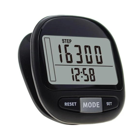 Simple Step Counter with Large LCD Display — Step Counters, Vinde Home