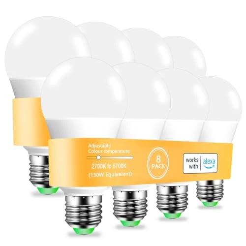 Smart Light Bulb 8 Pack — LED, MELPO