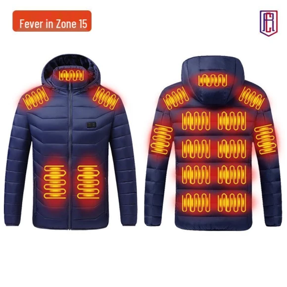 Smart Winter Jacket with Hood — Insulated, UrbanEdge