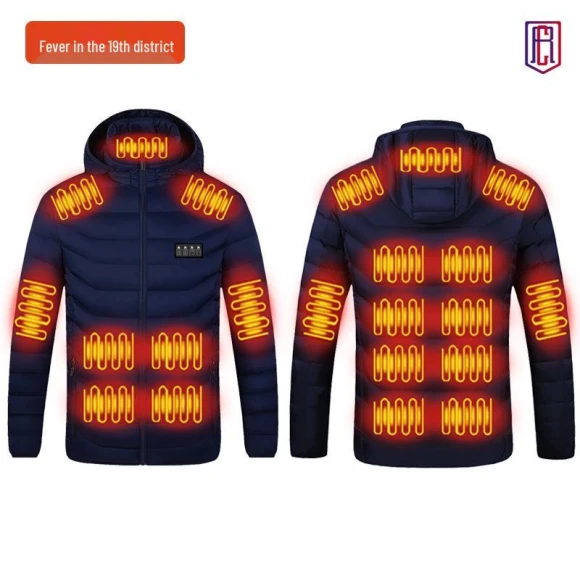 Smart Winter Jacket with Hood — Insulated, UrbanEdge