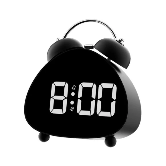 Super Loud Sound LED Clock with Mechanical Ringing — Alarms & Clocks, Manshong
