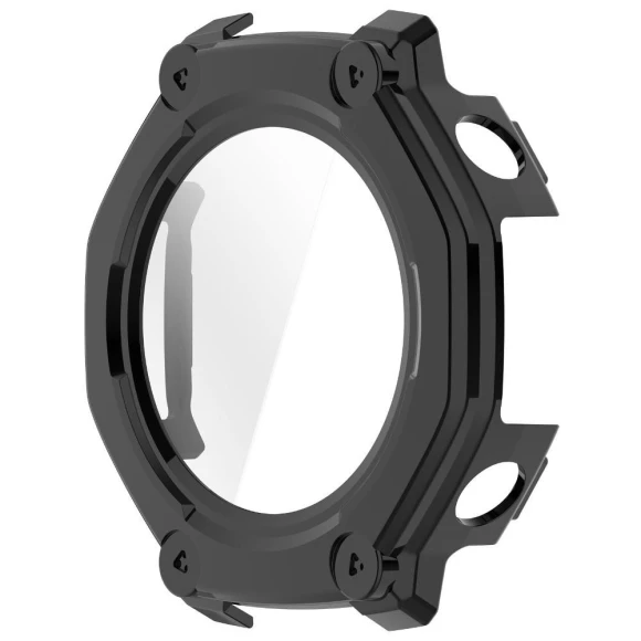 Tempered Glass Protective Case Frame Bumper — Smartwatch Protectors, Amazfit