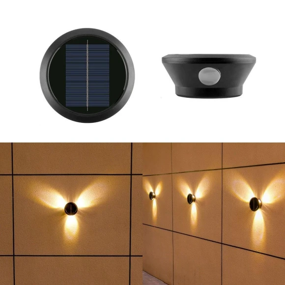 Waterproof Solar Wall Lamp — Outdoor Floor Lighting, Vinde Home