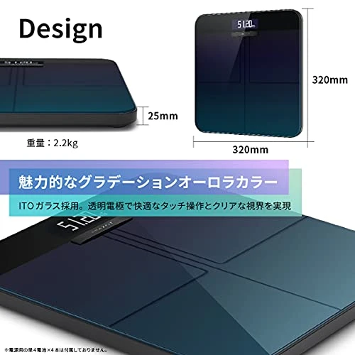 Digital Smart Scale for Body Weight — Weight Management Tools, Amazfit