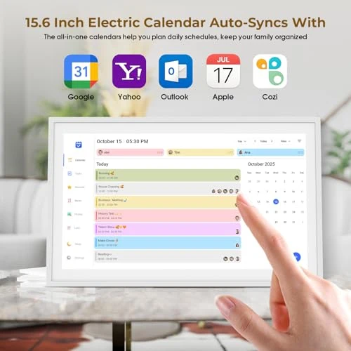 Electronic Calendar with Touchscreen — Calendars, Ecohonor