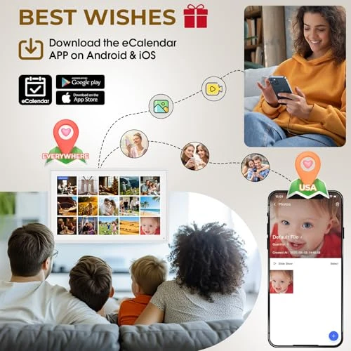 Electronic Calendar with Touchscreen — Calendars, Ecohonor