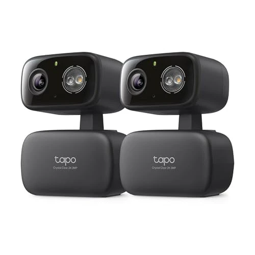 Indoor/Outdoor Pan/Tilt Wired Security Camera — Dome Surveillance Cameras, Tapo