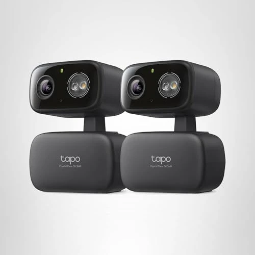 Indoor/Outdoor Pan/Tilt Wired Security Camera — Dome Surveillance Cameras, Tapo