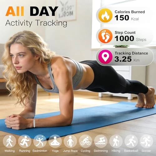 Jewelry Fitness Tracker with Heart Rate and SpO₂ Monitor — Smartwatches, MUSINOTE