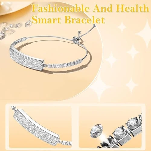 Jewelry Fitness Tracker with Heart Rate and SpO₂ Monitor — Smartwatches, MUSINOTE