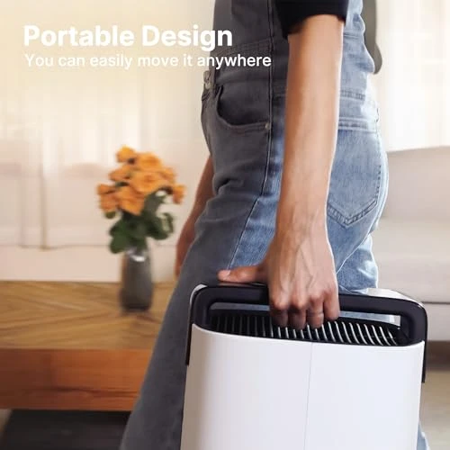 Large Room Air Purifier with PM 2.5 Sensor and HEPA Filter — Activated Carbon Air Purifiers, MERONTE
