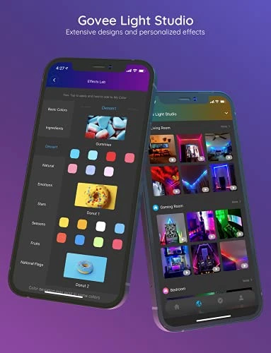 LED Strip Lights with Segmented Color Control and Music Sync — LED Strips, Govee