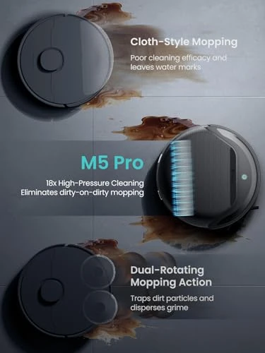 LiDAR Robot Vacuum and Mop — Smart Cleaning Robots, Lefant