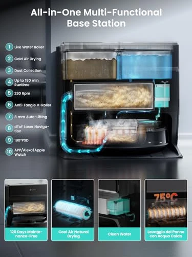 LiDAR Robot Vacuum and Mop — Smart Cleaning Robots, Lefant