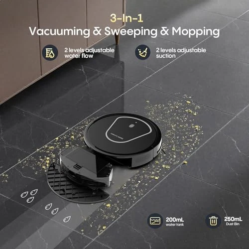 Robot Vacuum and Mop Combo — Smart Cleaning Robots, Bagotte