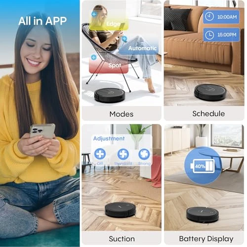 Robot Vacuum and Mop Combo — Smart Cleaning Robots, Bagotte