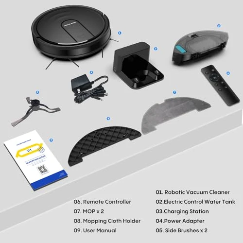 Robot Vacuum and Mop Combo — Smart Cleaning Robots, Bagotte