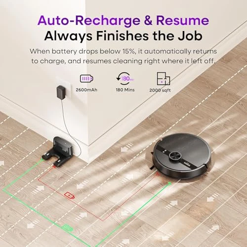 Robot Vacuum and Mop Combo — Smart Cleaning Robots, MONSGA