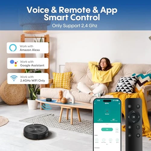 Robotic Vacuum Cleaner with Mop — Smart Cleaning Robots, AZQQ