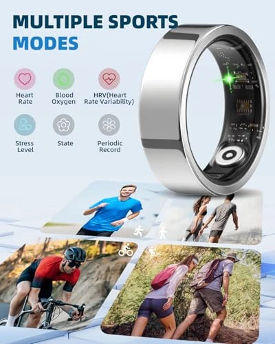 Smart Ring with Fitness and Health Tracking — Smart Rings, Mexlyca
