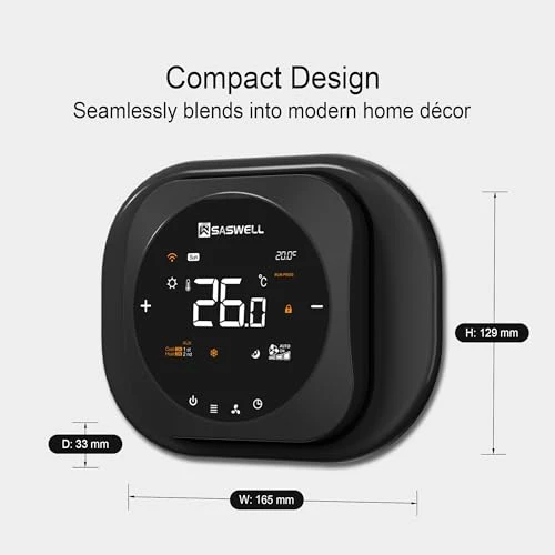 Smart WiFi Thermostat — Smart Climate Control, SASWELL
