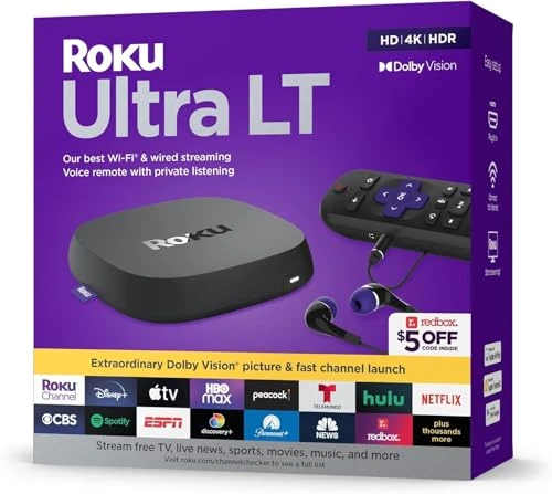 Ultra LT Streaming Device — Ultra HD Media Players, Roku
