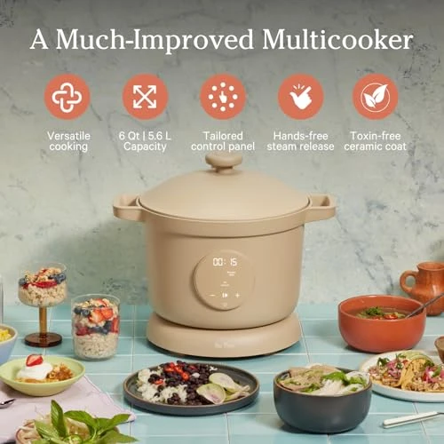 Ceramic Nonstick Multicooker & Pressure Cooker — Electric Pressure Cookers, Our Place