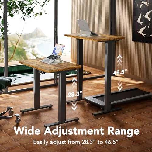 Electric Standing Desk Adjustable Height — Mounts, HUANUO