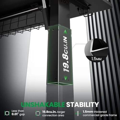 Electric Standing Desk Adjustable — Mounts, SIAGO