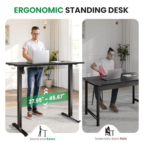 Electric Standing Desk Adjustable — Mounts, SIAGO