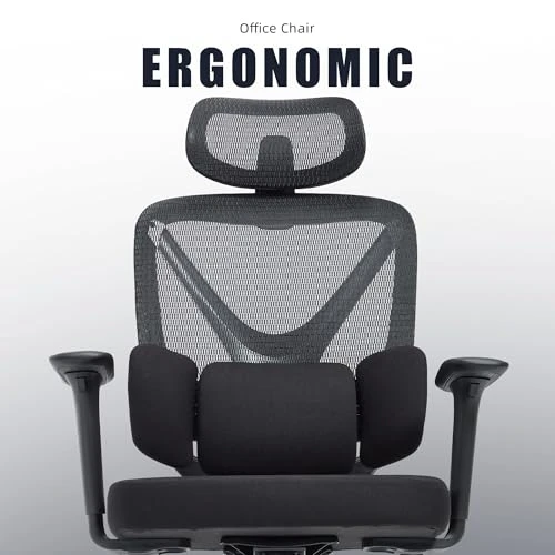 High Back Mesh Ergonomic Desk Chair — Desk Chairs, SweetGate