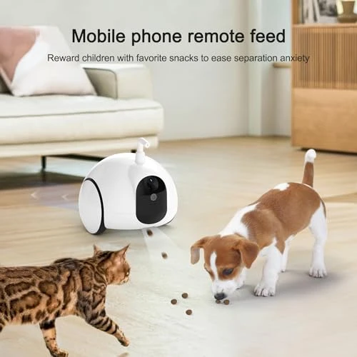 Pet Camera Treat Dispenser Robot — Cameras & Monitors, pumpkii