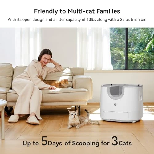 Self-Cleaning Cat Litter Box — Waste Bins, FuroomateCare