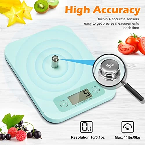 Smart Food Scale with Nutritional Calculator App — Weight Management Tools, URAMAZ