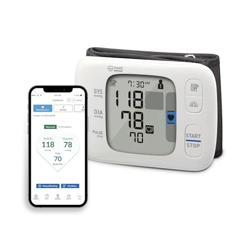 Wireless Wrist Blood Pressure Monitor for Home Use — Blood Pressure Monitors, Omron