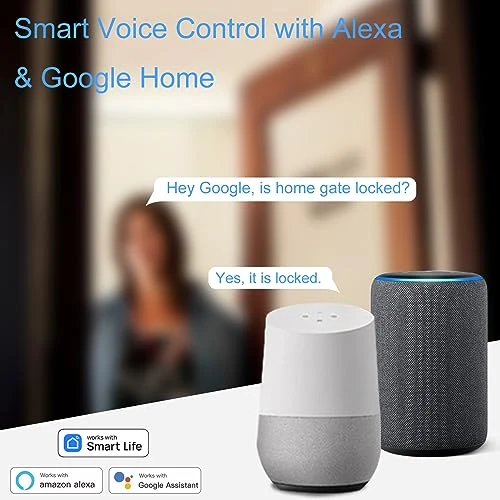 2-Pack Smart Door and Window Sensor — Smart Home Security, XFOX