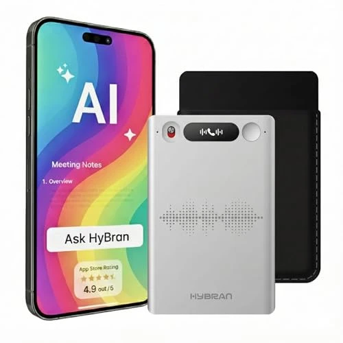 AI Voice Recorder for Phone Calls, Meetings & Lectures — Voice Recognition & Productivity Software, Hybran