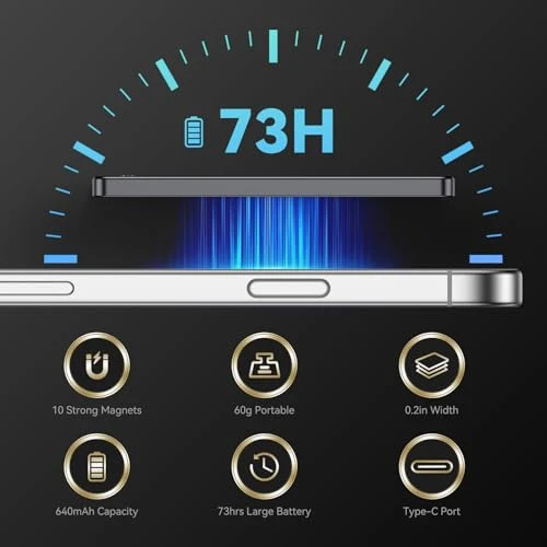 AI Voice Recorder with Magnetic Mount — Voice Recognition & Productivity Software, Hagibis