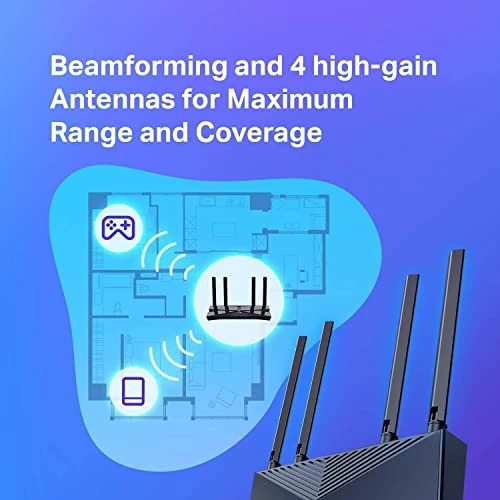 Archer AX20 AX1800 Smart Dual-Band Wi-Fi 6 Router (Renewed) — Routers, TP-Link