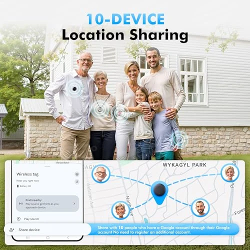 Bluetooth Tracker Tags with Waterproof Case — Item Locators, WATSABRO
