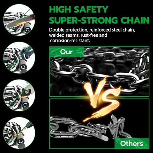 Electric Smart Bike Chain Lock — Chain, eLinkSmart