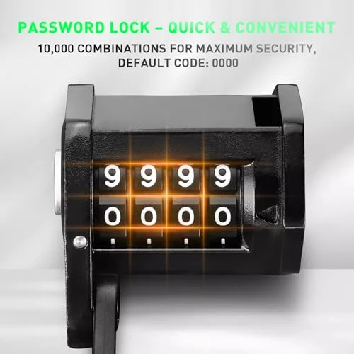 Heavy Duty Anti-Theft Folding Combination Lock — Chain, Lambolt