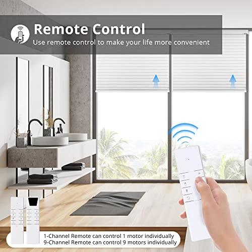 Smart Blinds Motor for Tubular Roller Shades — Top Motor, Blindsmart