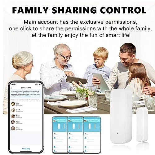 Smart Door and Window Sensor — Smart Home Security, Gaoducash