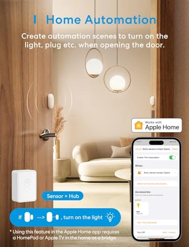 Smart WiFi Door and Window Sensor Kit — Smart Home Security, meross