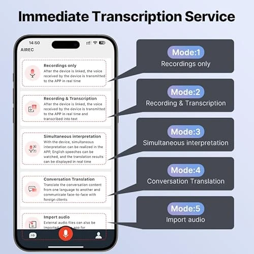 Voice Recorder with App Control — Voice Recognition & Productivity Software, STUNLUX