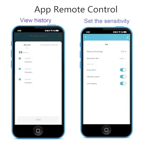 WiFi Vibration Sensor for Doors and Windows — Smart Home Security, Gaoducash