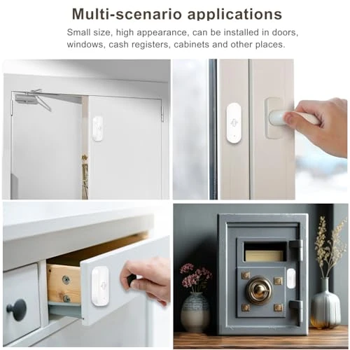 WiFi Vibration Sensor for Doors and Windows — Smart Home Security, Gaoducash